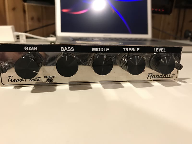 Randall Treadplate MTS Series Tube Guitar Preamp Module 2000s Reverb