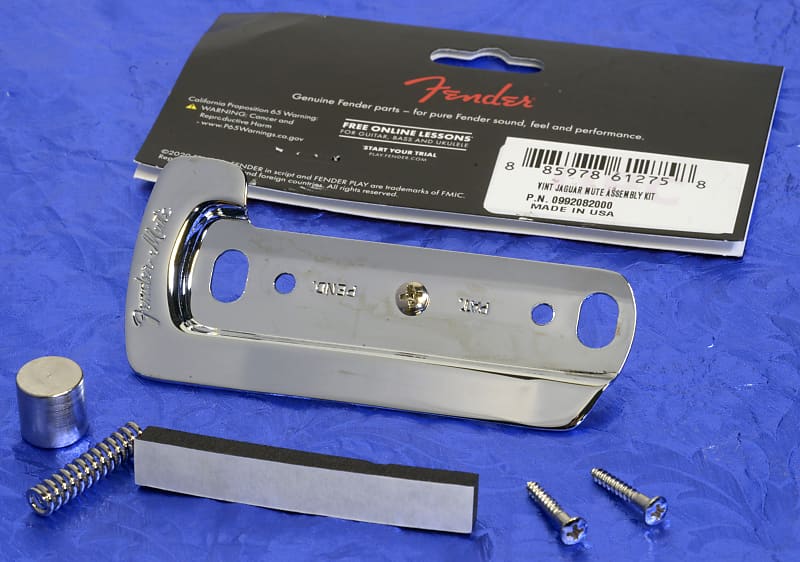 Genuine Fender USA Vintage Series Jaguar Mute Kit 0992082000 Reverb