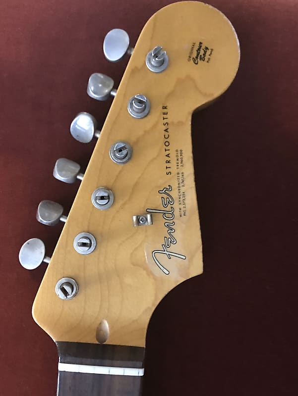 Musikraft Relic Strat Neck Rosewood/Maple | Reverb