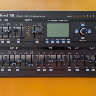 Behringer DeepMind 12D Desktop 12-Voice Polyphonic Analog Synth Module 2016 - Present - Black