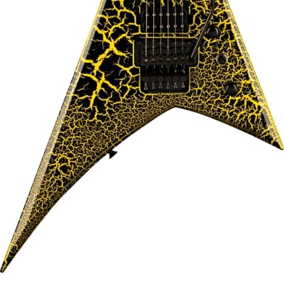 Jackson USA Custom Shop Limited Edition Randy Rhoads  Black With Yellow Crackle (Pre-Order) image 2