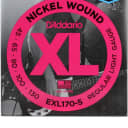 D'Addario EXL170-5 Regular Light Nickel Wound 5-string Long Scale Bass Strings - .045-.130