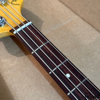Fender USA American Professional II Jazz Bass 4 String Electric Bass Guitar Mercury image 8