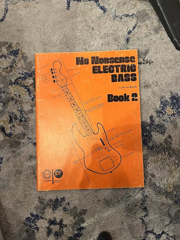 No Nonsense Electric Bass Book 2 Instruction Book by Joe Cacibauda