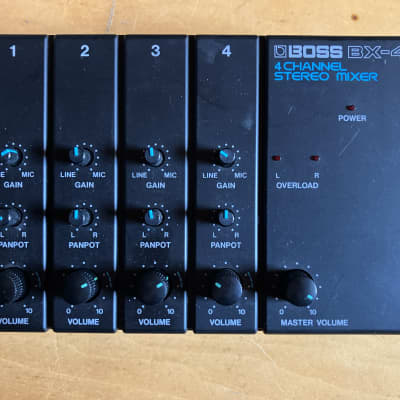 Boss BX-4 4-Channel Stereo Mixer | Reverb