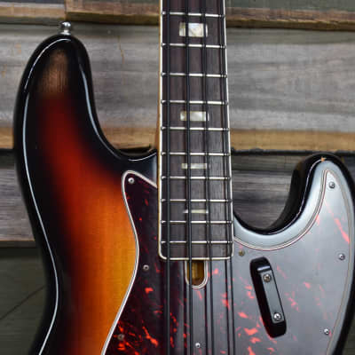 Elk  Jazz Bass  1977 Sunburst image 3