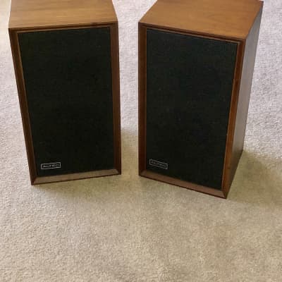 Vintage Pair Altec Lansing Capri 887A Walnut Bookshelf | Reverb