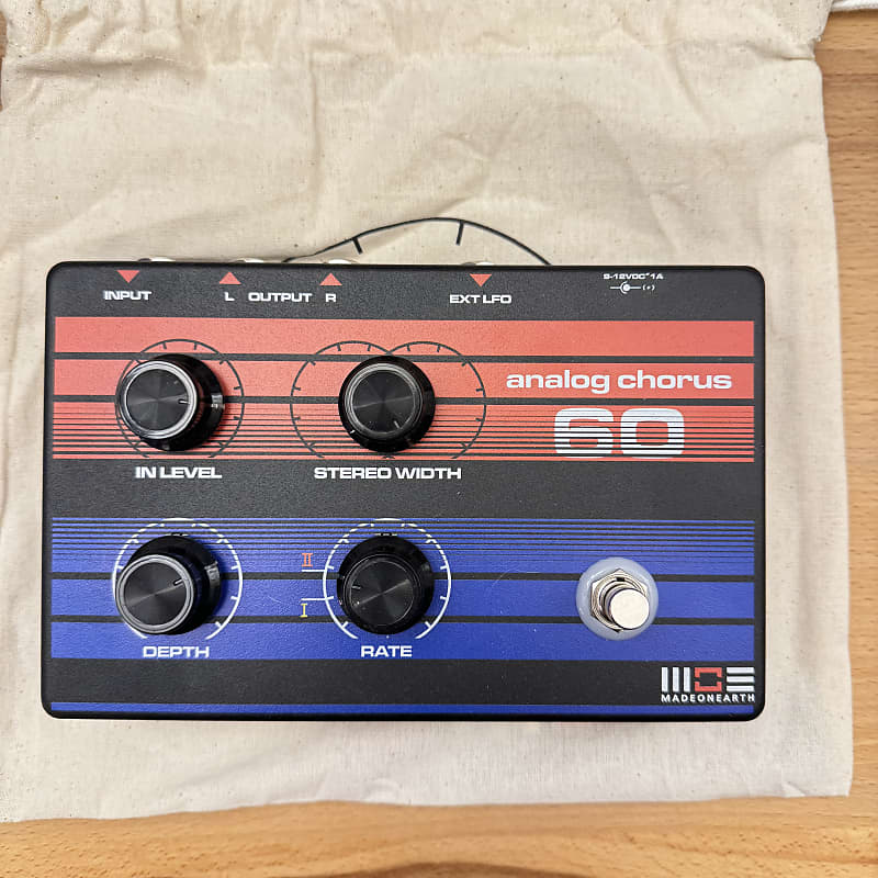 Madeonearth MOE Analog Chorus 60 Juno Chorus Pedal Reverb