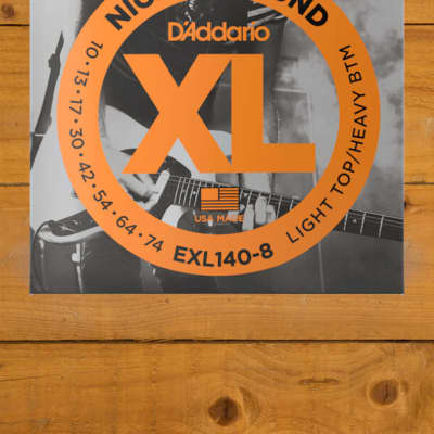 D Addario EXL140 8 Nickel Wound 8 String Electric Guitar Strings