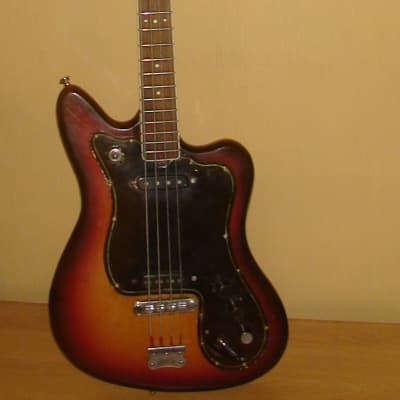 Musima De Luxe 25B Jaguar Bass Guitar Vintage image 2