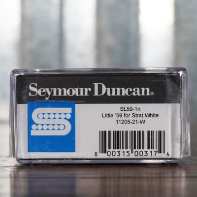 Seymour Duncan SL59-1n Little '59 for Strat Guitar Pickup White image 2