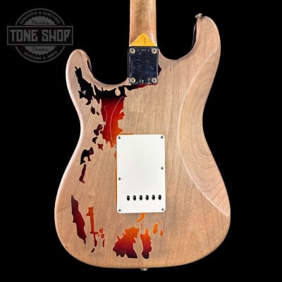 Fender Custom Shop Rory Gallagher Stratocaster Heavy Relic 3 Tone Sunburst w/case image 6