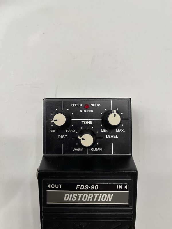 Fender FDS-90 Distortion Overdrive Rare Vintage Guitar Effect Pedal MIJ  Japan