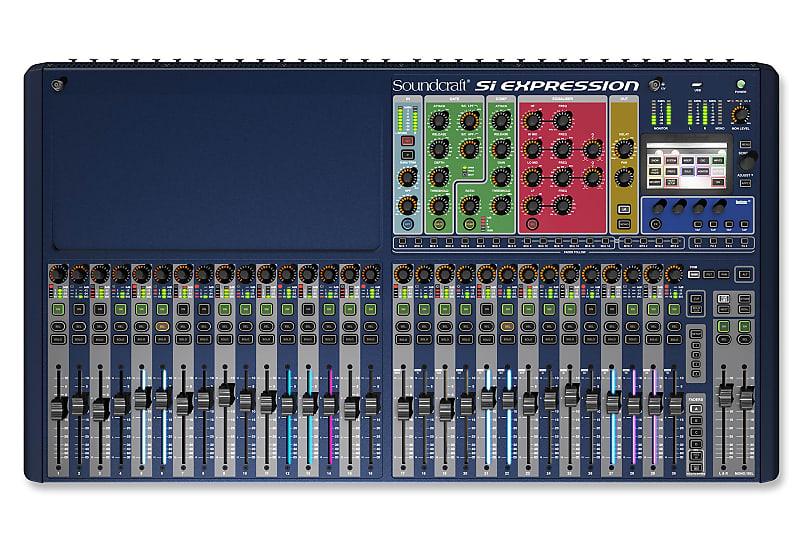 soundcraft si expression 3 mixer