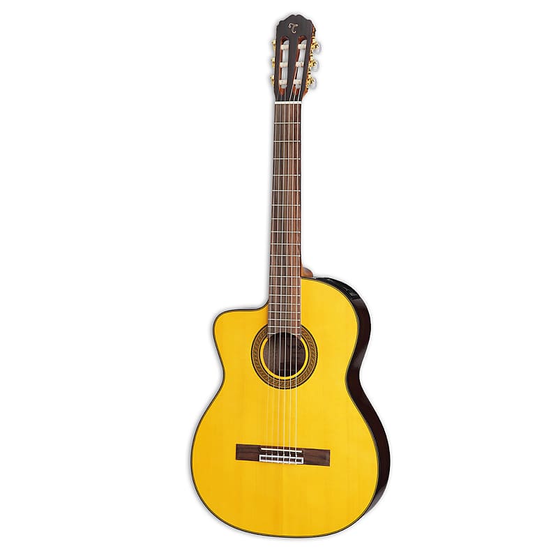 Takamine GC5CE Classical Cutaway Left Handed Acoustic Electric Guitar, Natural image 1