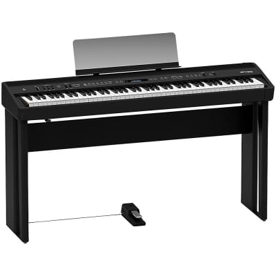 Roland KSC-90-BK Digital Piano Stand for FP-90-BK Regular Black