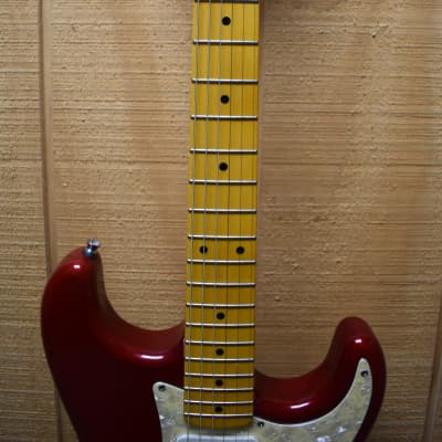 New York Pro Stratocaster Electric Guitar Red image 4