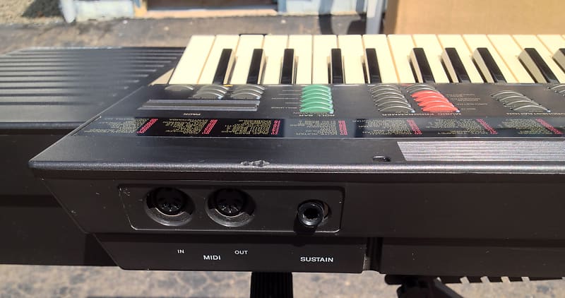 Yamaha PSR-4500 FM Synthesizer 1989 Flagship DASS 12 Bit