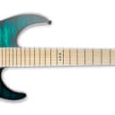 ESP E-II M-II M Series Electric Guitar - Black Turquoise Burst