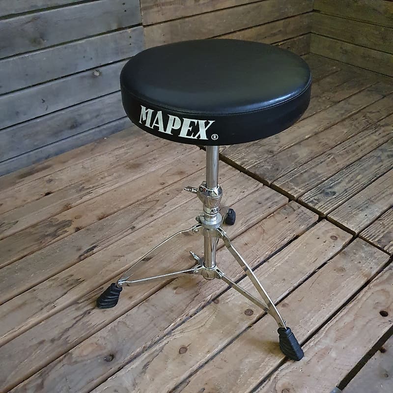 Drum Stool Mapex Round Top Single Braced USED! RKSTL040822 Reverb