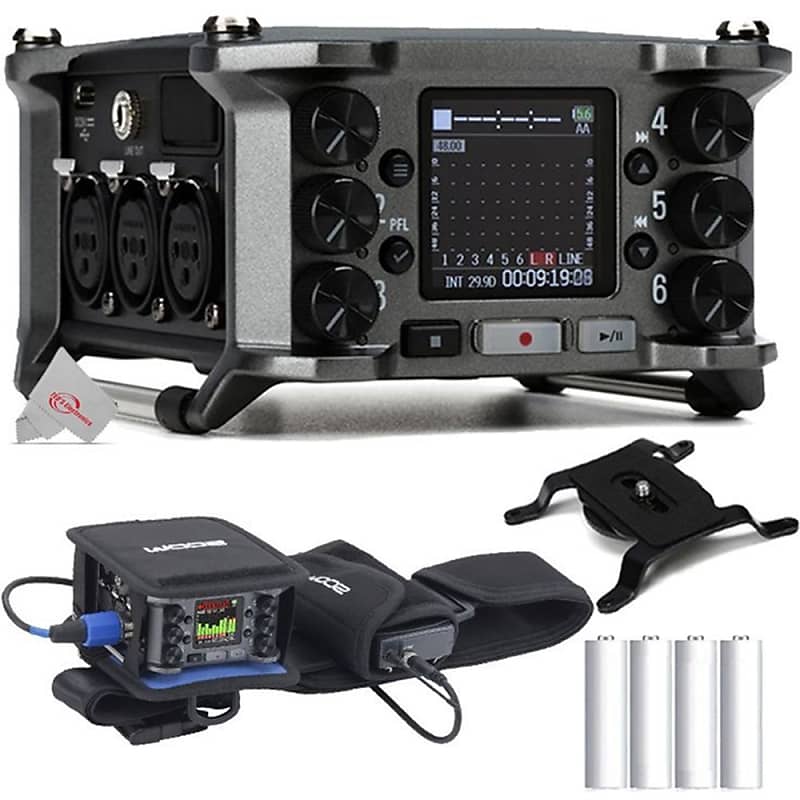 Zoom F6 6-Input / 14-Track Multi-Track Field Recorder + Zoom | Reverb