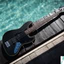 Fender AJB Aerodyne Jazz Bass - Black Satin Finish - Crafted in Japan