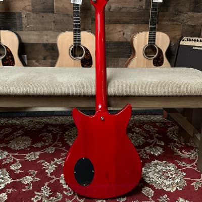 Rivolta Guitars Duocata Jr Rosso Red Electric Guitars with Rivolta Premium Soft Case image 8
