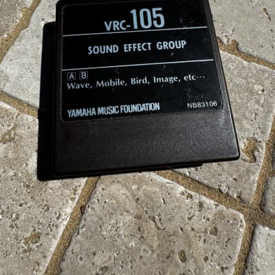 Yamaha DX7 Data ROM Cartridge VRC-105 Sound Effects Group