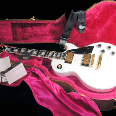 Immagine Les Paul's Personal 50th Anniversary White Custom Featured on his Autobiography~ The Collector's Package - 16