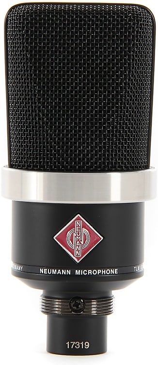Neumann TLM 102 Large-diaphragm Condenser Microphone - Matte Black image 1