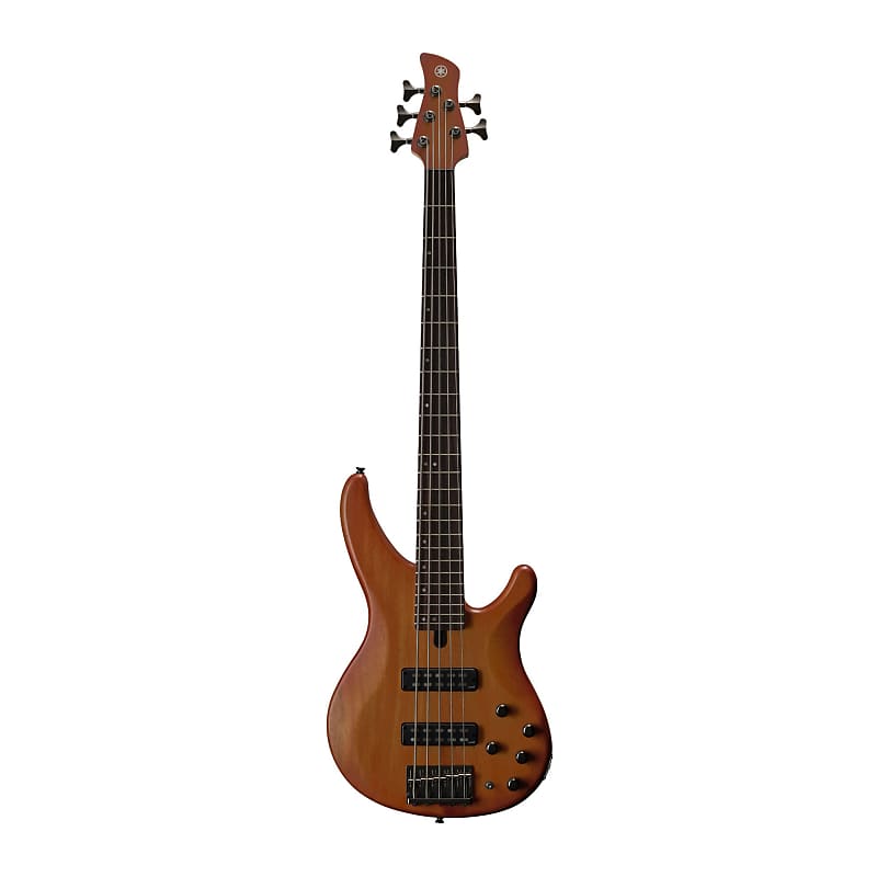 Yamaha TRBX505 5-String Premium Electric Bass (Brick Burst) image 1
