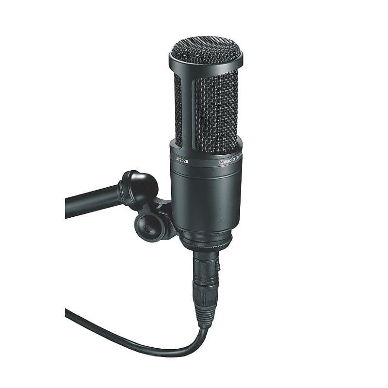 Audio-Technica AT2020 Large Diaphragm Condenser Microphone image 1