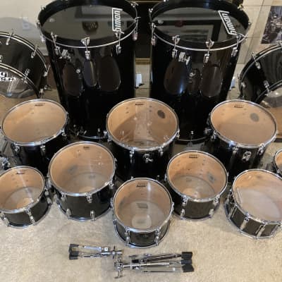 Eric Carr of KISS Personal Drum Set 1989 Custom HITS Tour Cannon 24x32 Bass Drums Authenticated COA image 15