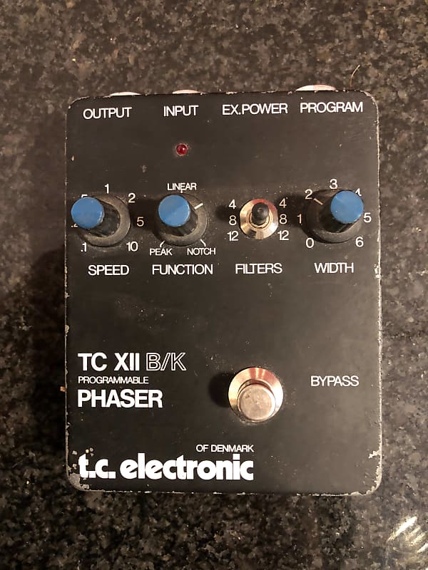 ジャンク t.c. electronic TC XII PHASER TC Electronic TC XII Phaser | Reverb Canada