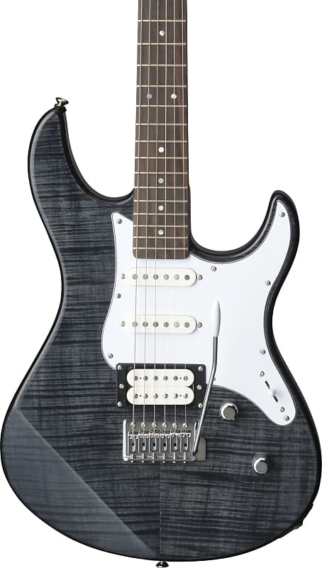 Yamaha Pacifica PAC212VFM Electric Guitar, Translucent Black image 1