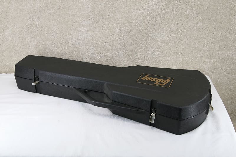 Gibson Chainsaw Case Metal Latches 1980's 90's Black Reverb