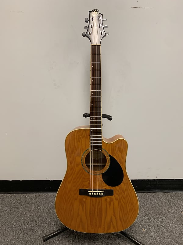 Samick D4CE Greg Bennett Acoustic Electric Guitar - Antique | Reverb