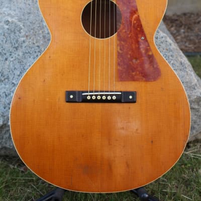 Vintage 1940s Kay K16 6107 Mini Jumbo Acoustic Guitar Rare