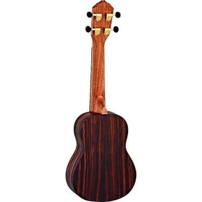 Ortega Guitars RUEB-CC Timber Series Ebony Top Concert Ukulele image 2