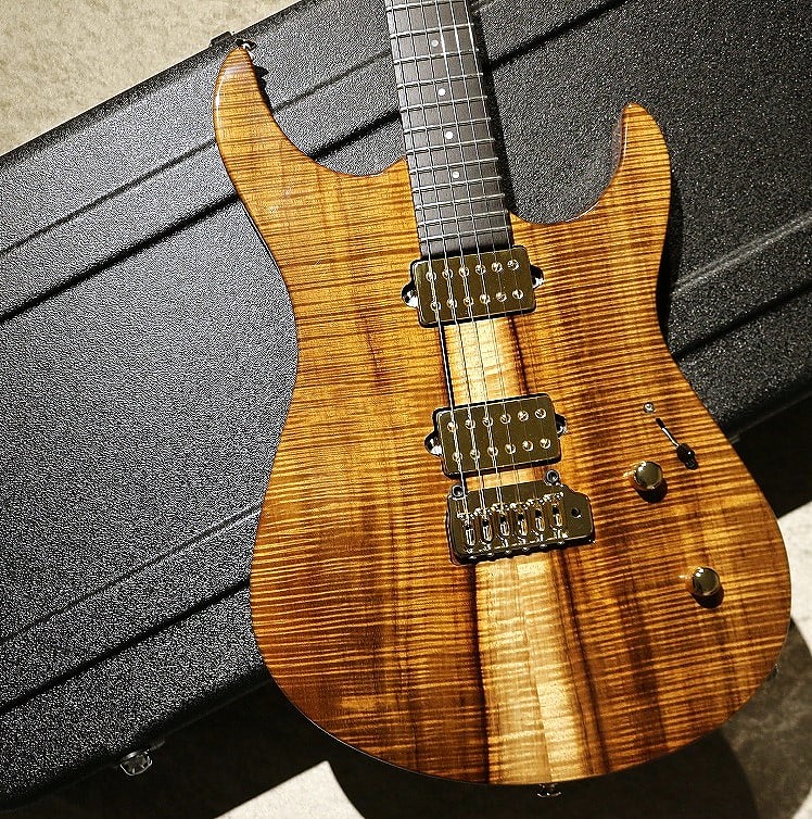 Koca Guitars Light DC 5A Flame Koa Top/Quilted Mahogany/Roasted Flame Maple