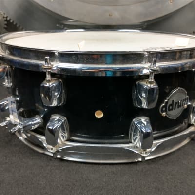 ddrum Maple Shell 5.5" x 14" Black Lacquer Snare Drum image 5