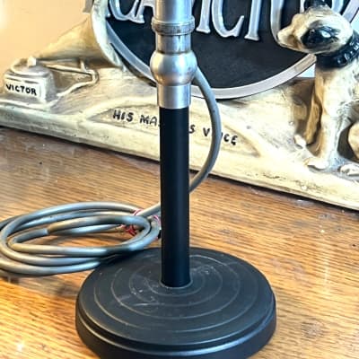 RARE 1940's Brush BR2S Spherical Crystal microphone, non-working, prop image 2
