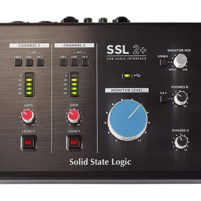 Solid State Logic SSL 2+ USB Audio Interface | Reverb