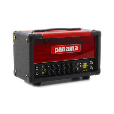 Panama Shaman 20w Tube Guitar Amplifier Head - Zorro Red/Graphite/Scarlett image 2
