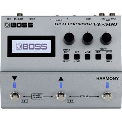 Boss VE-500 Vocal Performer Pedal for sale