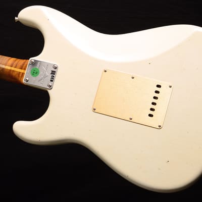 NEW Fender Custom Shop 1958 Special Stratocaster NAMM 2020 Limited Edition Aged Olympic White! image 13