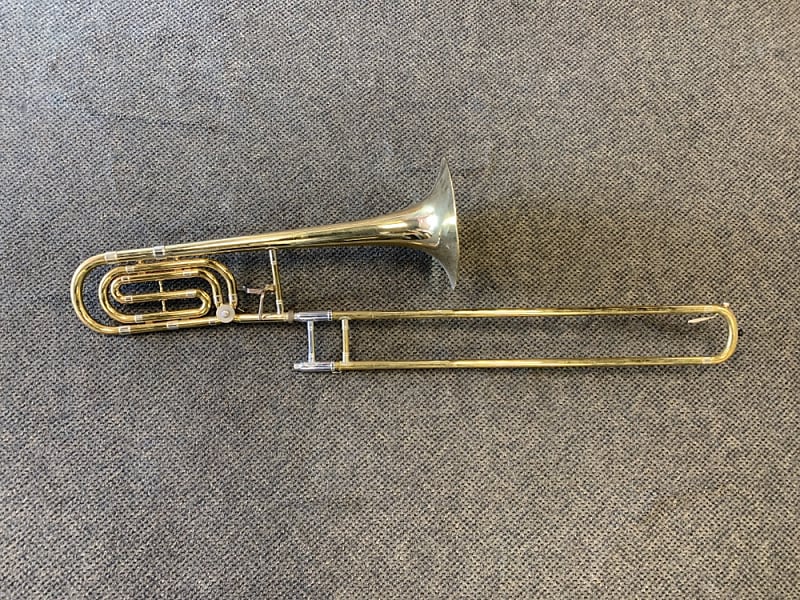 Holton TR-680 F-Rotor Trombone & case ~Free Ship~