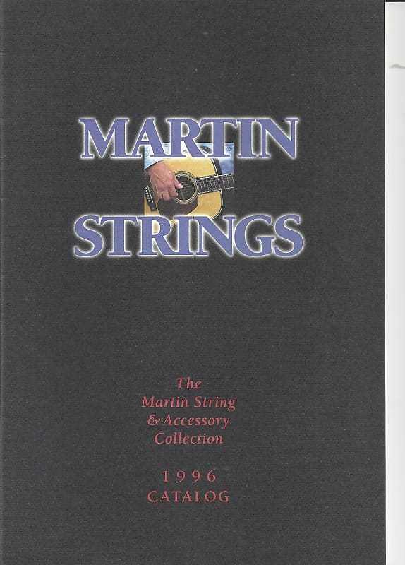 Martin-Catalog, 1996 image 1