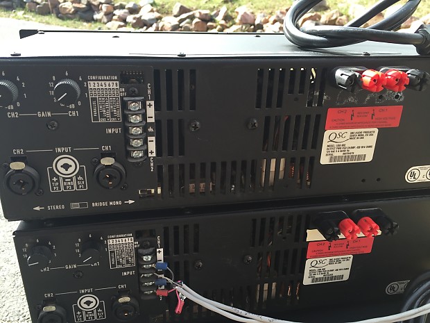 QSC USA 900 Power Amp amplifier | Reverb