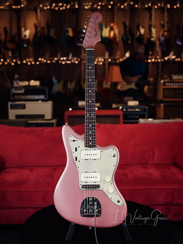 1964 Fender Jazzmaster Refinished in Burgundy Mist! Reverb